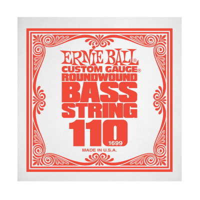 Ernie Ball 1699EB .110 Single Nickel Wound Electric Bass String