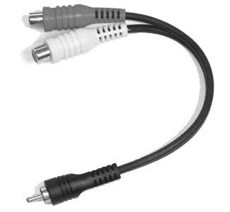 Link Audio AA34Y RCA-M to 2x RCA-F Y-Cable