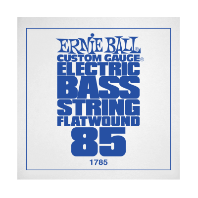 Ernie Ball 1785EB .085 Corde simple pour basse électrique à bobinage plat
