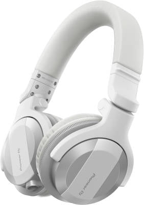 Pioneer DJ HDJ-CUE1BT-W Bluetooth Closed-Back DJ Headphones - White