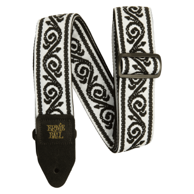 Ernie Ball 5342EB Black Vine Jacquard Strap