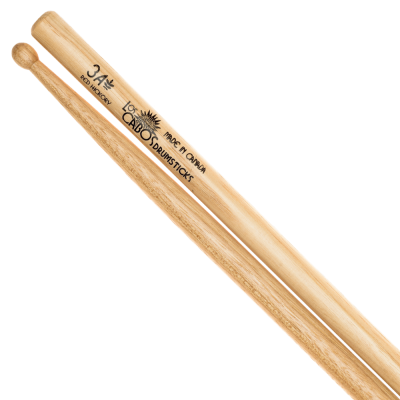 Los Cabos LCD3ARH 3A Red Hickory Drumsticks