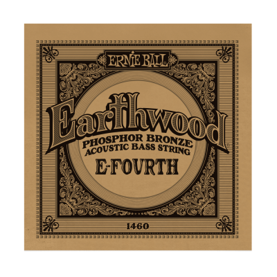 Ernie Ball 1460EB .095 Single Earthwood Phosphor Bronze Acoustic Bass String