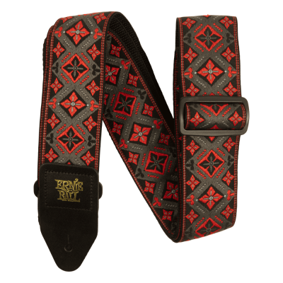 Ernie Ball 5346EB Red King Jacquard Strap