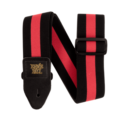 Ernie Ball 5327EB Stretch Comfort Racer Strap - Red