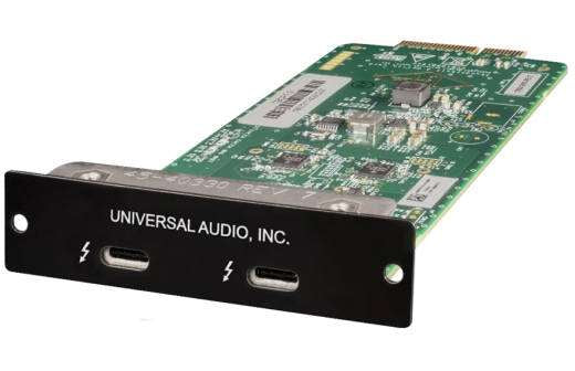 Carte optionnelle Universal Audio THUNDERBOLT 3 pour interfaces Apollo