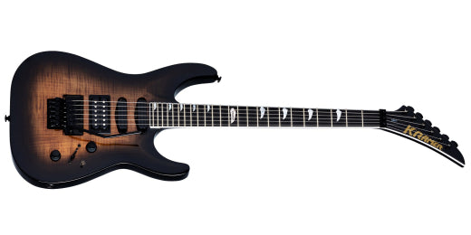 Kramer SM-1 FIGURED Electric Guitar (Black Denim)