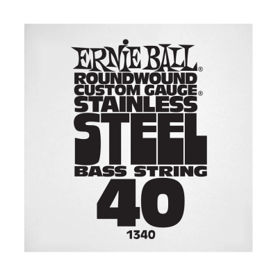 Ernie Ball 1340EB .040 Single Stainless Steel Electric Bass String