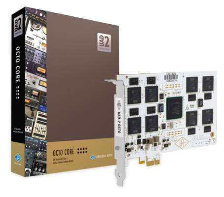 Universal Audio UAD-2 OCTO Audio PCIe Card w/ Core Software Package
