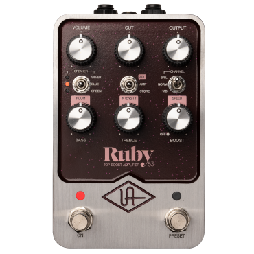 Universal Audio Ruby '63 Top Boost Amplificateur Pédale