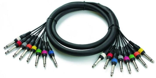 Link Audio A810PP 8 Channel 1/4-inch Snake - 10 Feet