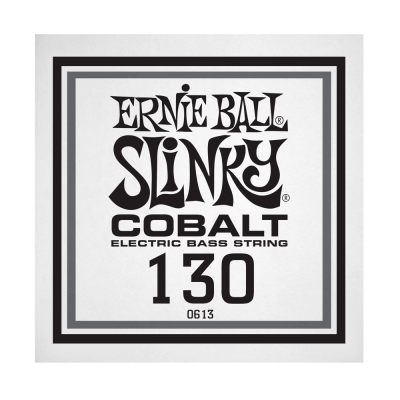 Ernie Ball 10613EB .130 Corde de basse électrique à simple bobinage en cobalt