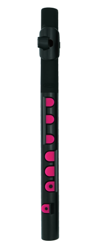Nuvo N430TBPK TooT Flûte pour débutant (noir/rose)