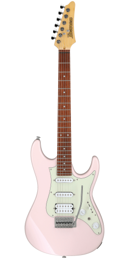 Ibanez AZES Standard Electric Guitar (Pastel Pink)