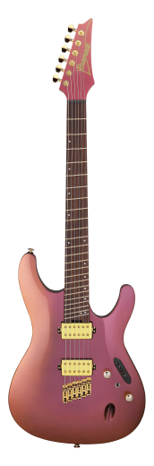 Ibanez SML721RGC Guitare électrique (Caméléon or rose)