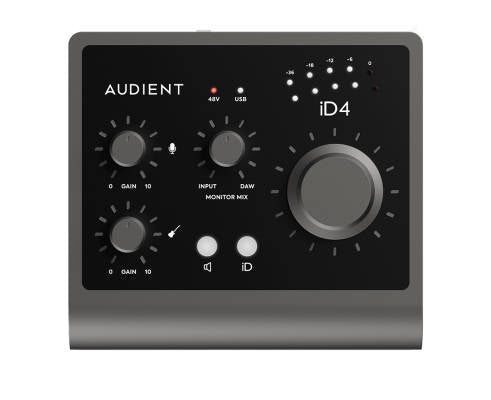 Audient ID4 MKII 2x2 Interface audio USB-C haute performance