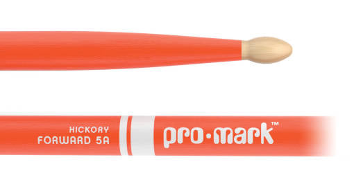 Pro-Mark TX5AW-ORANGE Classic Forward 5A Baguettes en hickory peint (Orange)