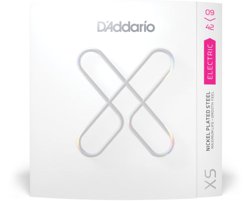 D'Addario XSE0942 Nickel Coated Electric Strings Super Light 09-42