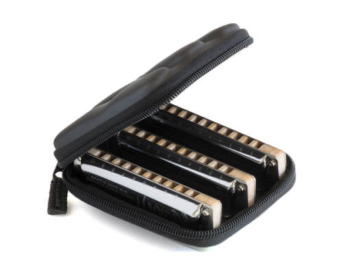 Suzuki SU-M-20MP Manji Harmonica 3-Pack Combo (C, G, A)