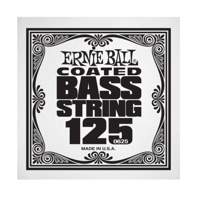 Ernie Ball 0625EB .125 Single Coated Nickel Wound Electric Bass String