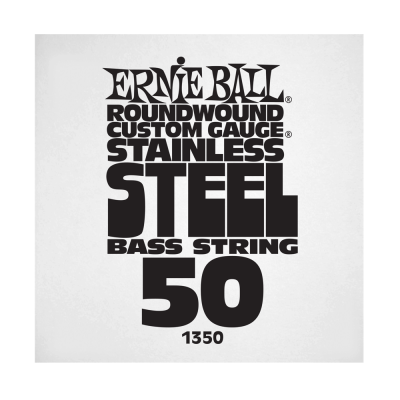 Ernie Ball 1350EB .050 Corde simple pour basse électrique en acier inoxydable