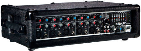 Yorkville MM5D MicroMix Series 5-Channel Dual-Powered Mixer w/ Effects