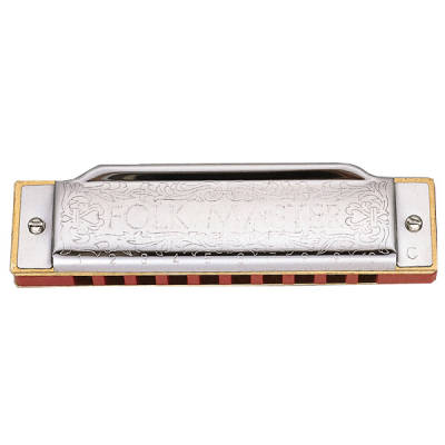 Suzuki SU-FM1072F Folk Master 1072 Harmonica (F)