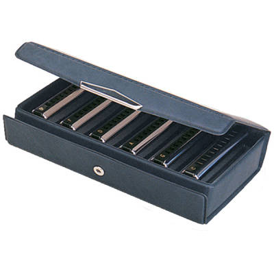 Suzuki SU-MR250S Blue Master Harmonicas Box Set