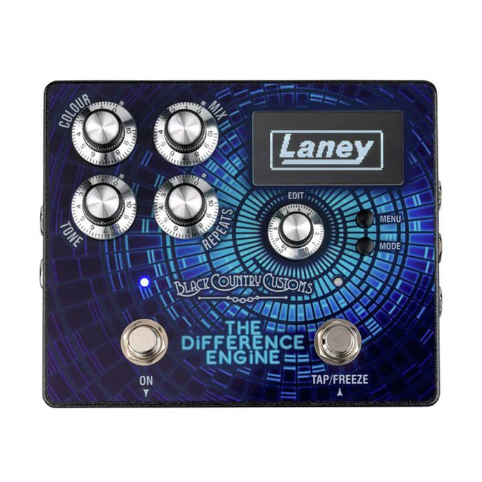 Laney BCC-TDE The Difference Engine Pédale d'effets de retard tri-mode