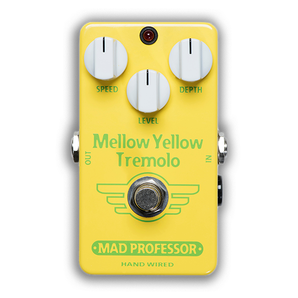 Mad Professor MELLOW YELLOW Tremolo Guitar Effects Pedal - Hand Wired