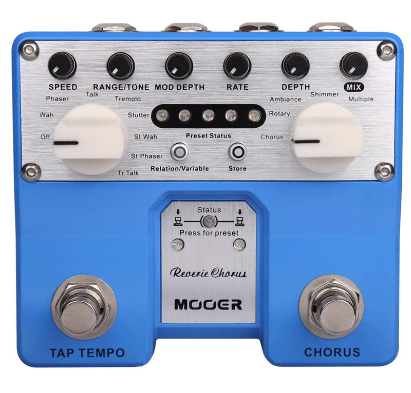 Mooer Tch1 Reverie Chorus Pedal - Red One Music