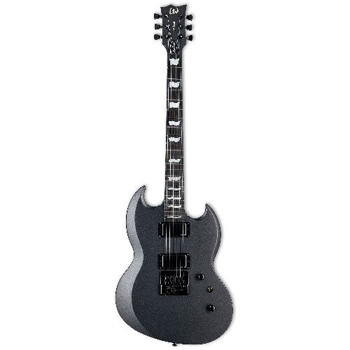 Guitare électrique ESP LTD VIPER-1000 EverTune (charbon métallisé satiné)