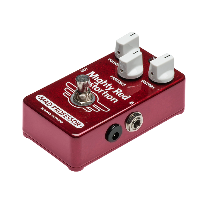 Mad Professor MAD-HW-MRD Mighty Red Distortion Guitar Effects Pedal - Hand  Wired