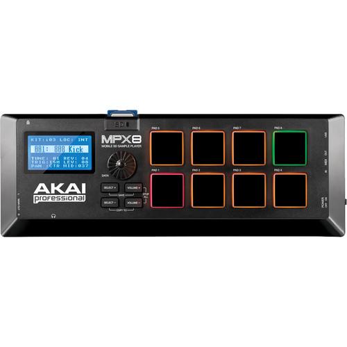 Akai Mpx8 Sample Pad Controller - Red One Music