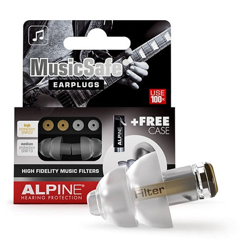 Bouchons d'oreille Alpine MUSICSAFE Protection auditive