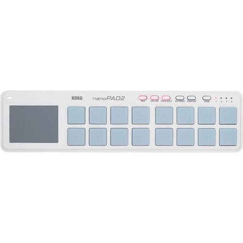 Korg NANOPAD 2 Usb Controller (White) - Red One Music