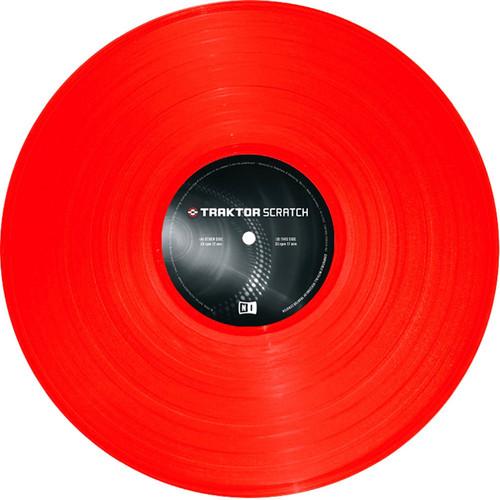 Native Instruments Traktor Scratch Control Vinyl Mk2 Red - Red One Music