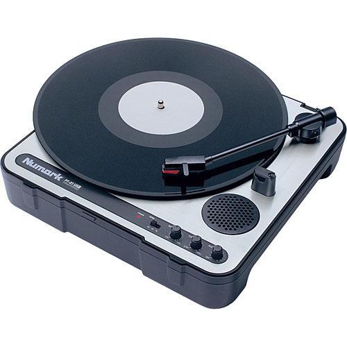 Numark Pt01Usb Portable Vinyl-Archiving Turntable - Red One Music