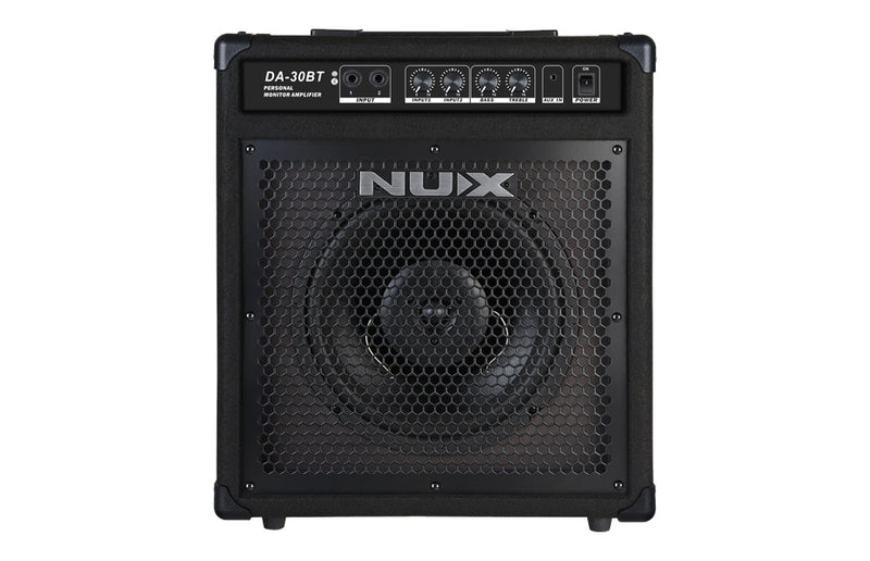 NuX DA-30BT Personal Monitor Amplifier Portable Electronic Drum Monitoring w/ Bluetooth