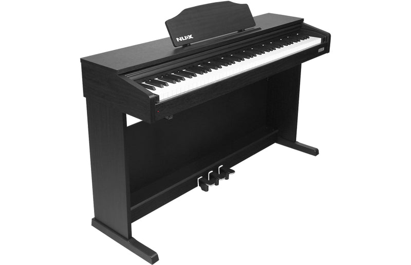 NuX WK-400 88-Key Digital Piano With Dynamic Curves - Black