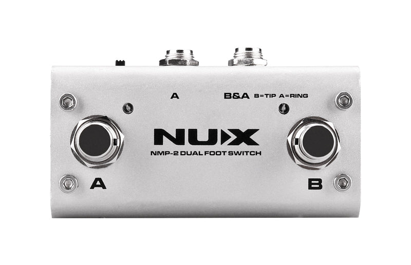 NuX NMP-2 Dual FootSwitch pour clavier, modules et pédales d'effets