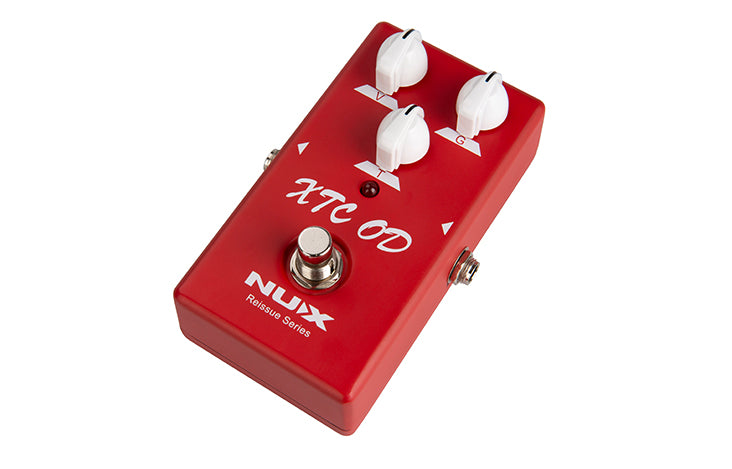 NuX XTC OD Overdrive Reissue Series Pedal Based on Bogner Ecstasy Red Channel