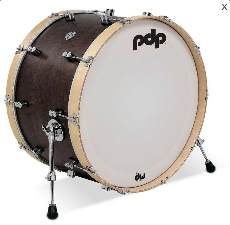 PDP PDCC1426KKWN Concept Maple Classic Grosse caisse 14" x 26" - Teinté Noyer