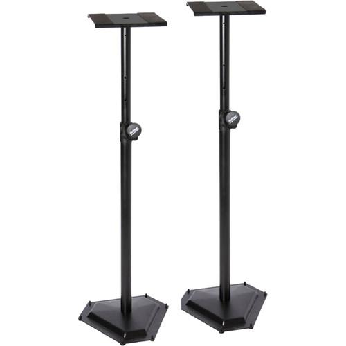 On-Stage Sms6600P Hex-Base Monitor Stands Pair - Red One Music