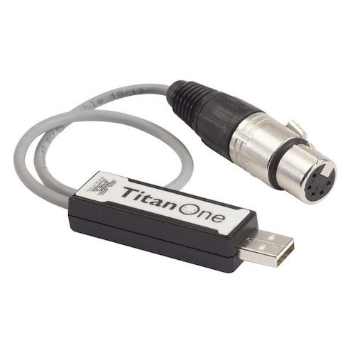 Avolites AVO-TITAN1 Titan One Dongle USB DMX Interface - Red One Music