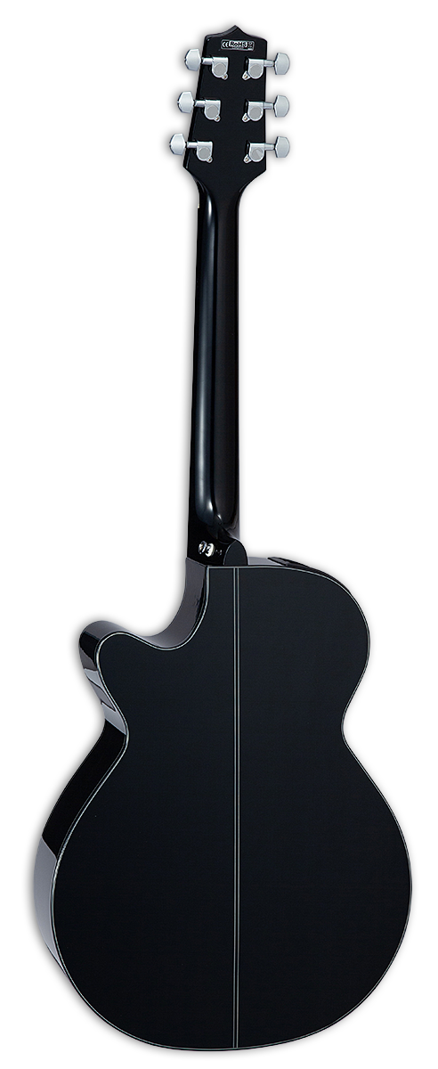 Takamine GF30CE-BLK - Guitare électrique acoustique à pan coupé FXC - Noir