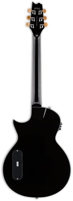 ESP LTD TL-6S THINLINE Acoustic Electric Guitar with Fishman Pickup - Black