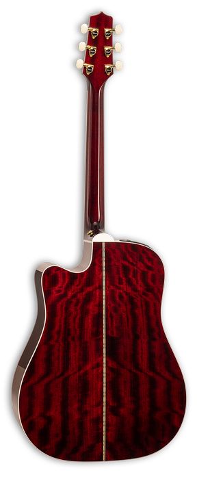 Takamine JJ325SRC John Jorgenson Signature Acoustic Electric Guitar (Burgundy)