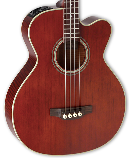 Takamine PB5-ANS Jumbo CA - Acoustic Electric Bass with CT4DX Preamp - Gloss Antique Stain