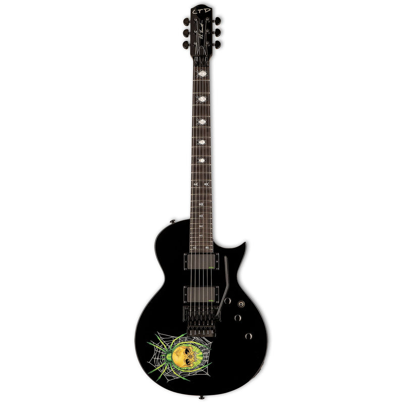 Guitare électrique Signature ESP KIRK HAMMET (graphique Black Spider)